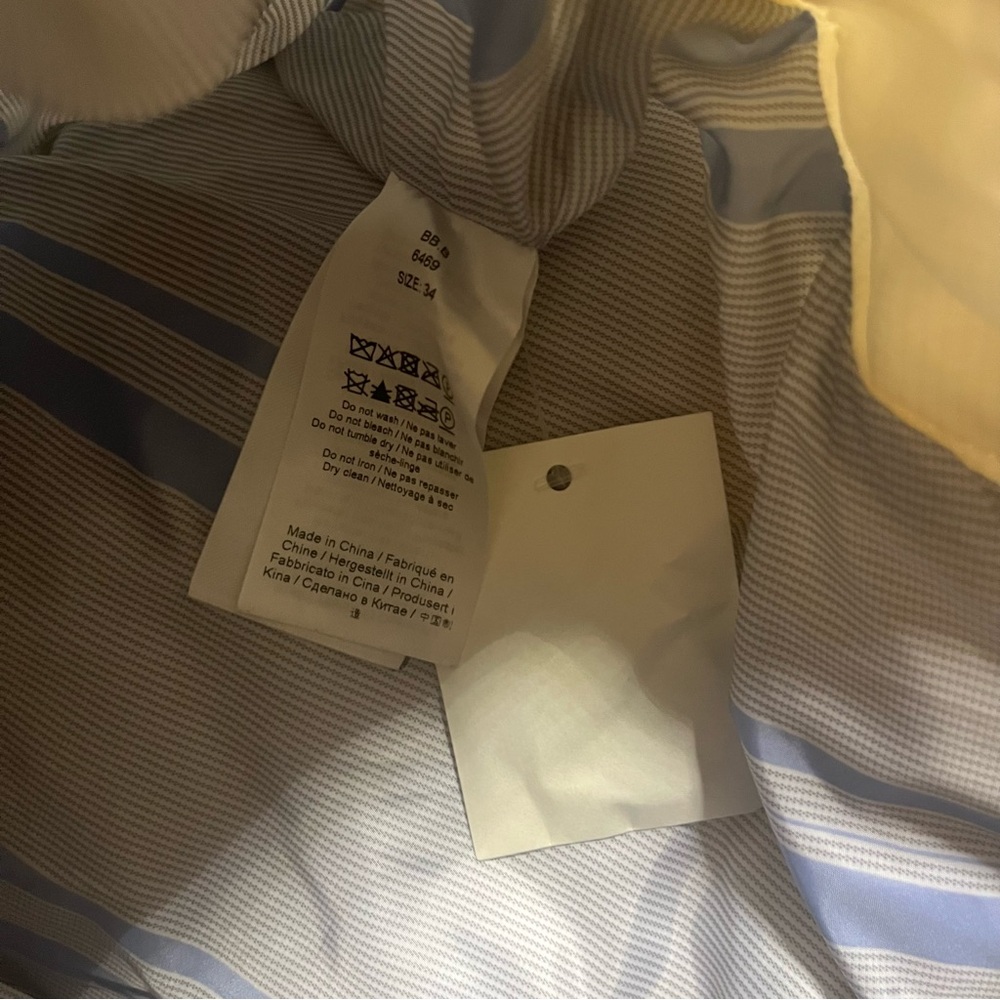 Ganni Cropped Ripstop Quilt Jacket. - Picture 5 of 5